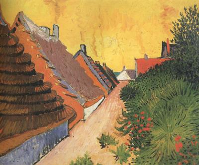 Vincent Van Gogh Street in Saintes-Maries (nn04) china oil painting image